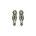 AYLA BAR - Green Moonlight Earrings