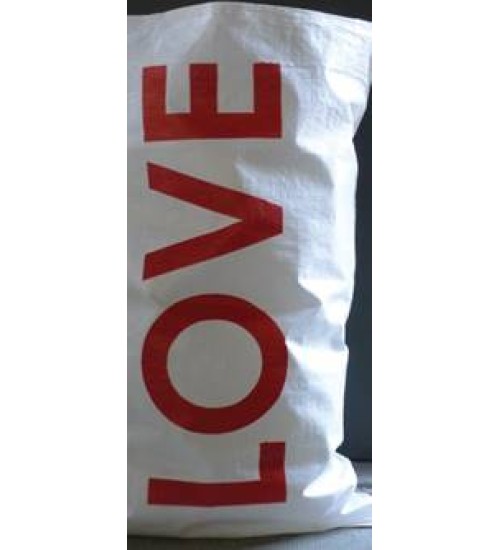 Holdall Industrial Cloth Bag - Love impression