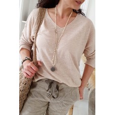 BYPIAS - Linen Knit Glory - Beige