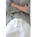 BYPIAS - Perfect Joggers Buttons - White
