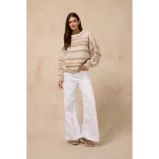 ESTILO EMPORIO - Zepher Jumper - Stone Multi