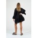 ESTILO EMPORIO - Cotton Silk Tula Dress - Black