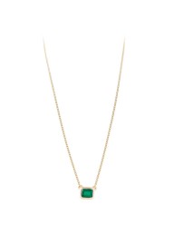 FAIRLEY - Green Agate Deco Necklace