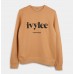 IVYLEE COPENHAGEN - Classic Sweatshirt - Camel w Black Logo