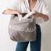 JUJU & CO - Good Juju Canvas Shopper - Grey
