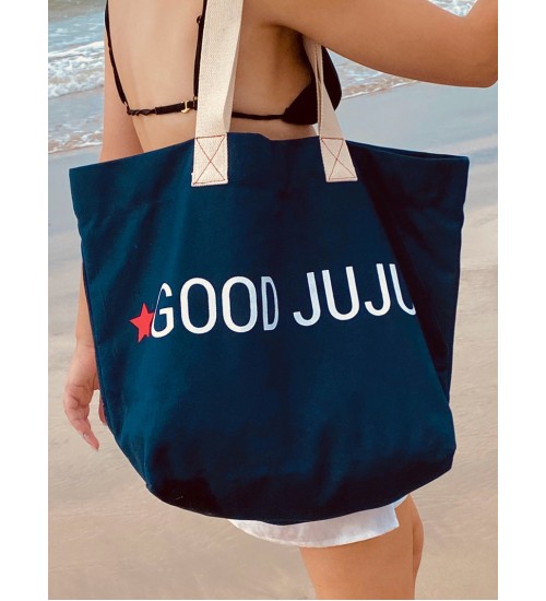 JUJU & CO - Good Juju Canvas Shopper - Navy