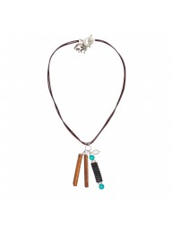 MULBERRY MONGOOSE - Wood Snare Necklace