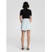 NOBODY DENIM - Piper Skirt Skewed Glimmering