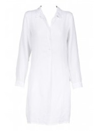 ONESEASON - Bessy Dress - Linen/Tencel - White
