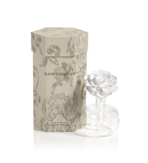 Grand Casablanca Porcelain Diffuser - Fleur d'Oranger 200ml