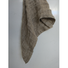 Bessie Handwoven, Pure Linen Hand Towel - Natural