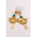 THE EIGHTH LETTER - Empire Earring - Turquoise